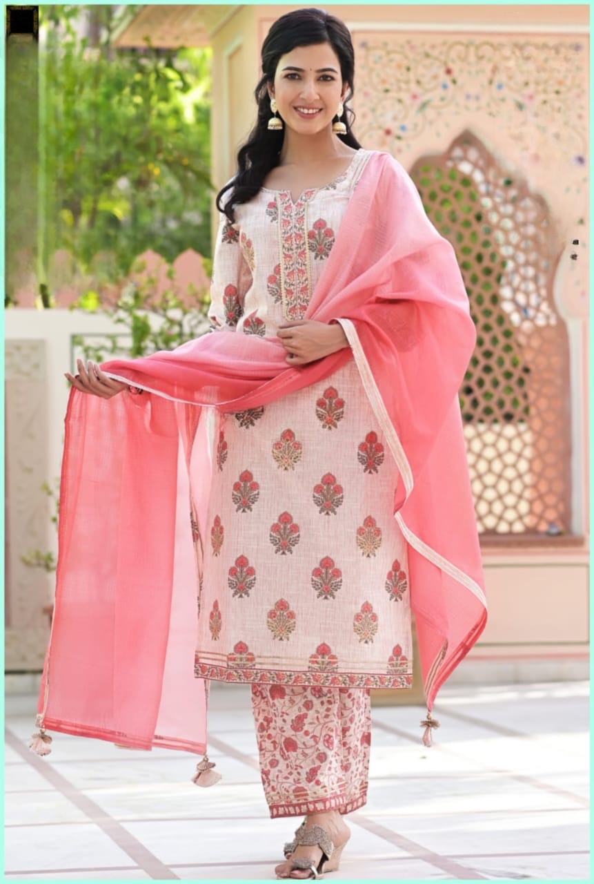 VAM3008-Cotton Printed Salwar Suit