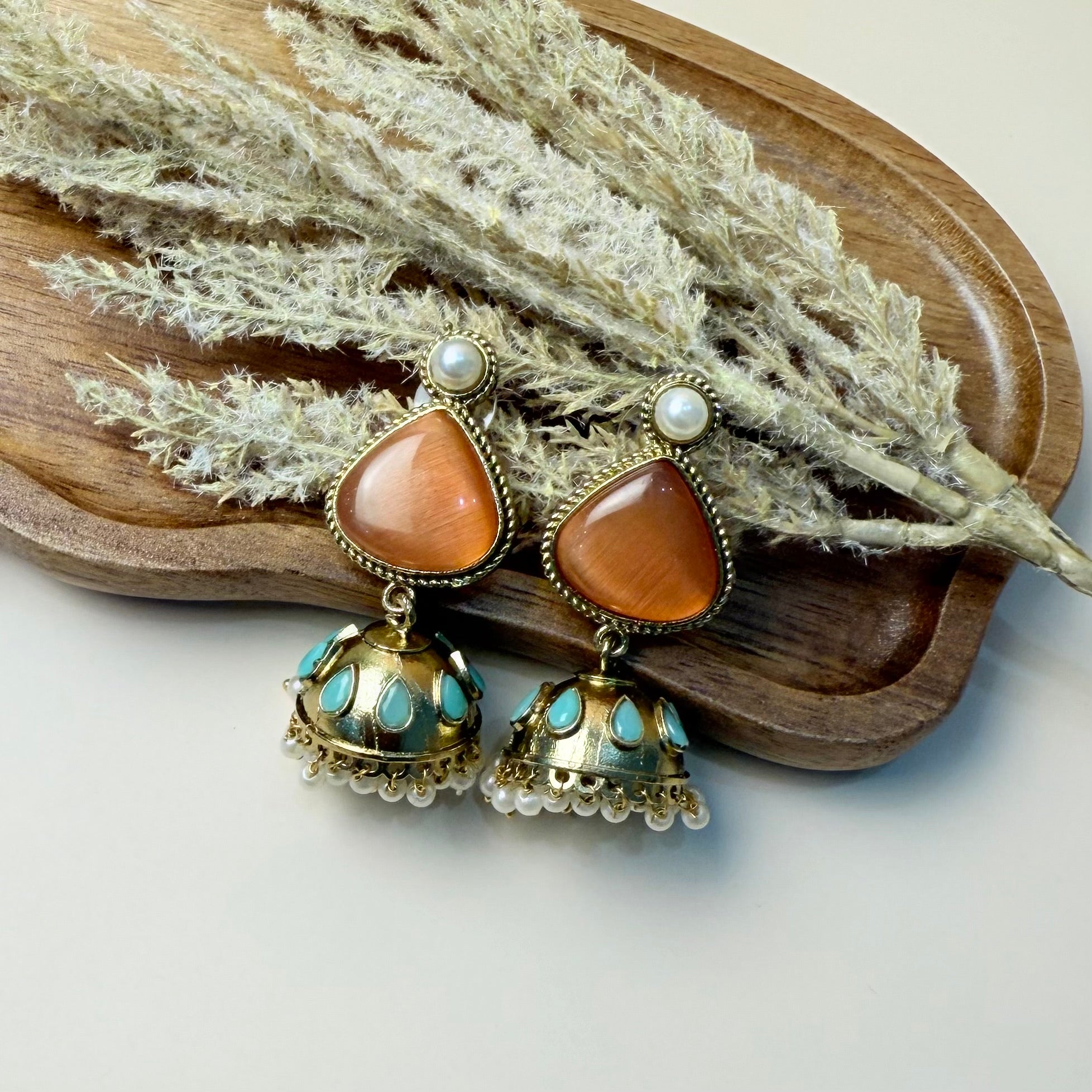 Stone Jhumka