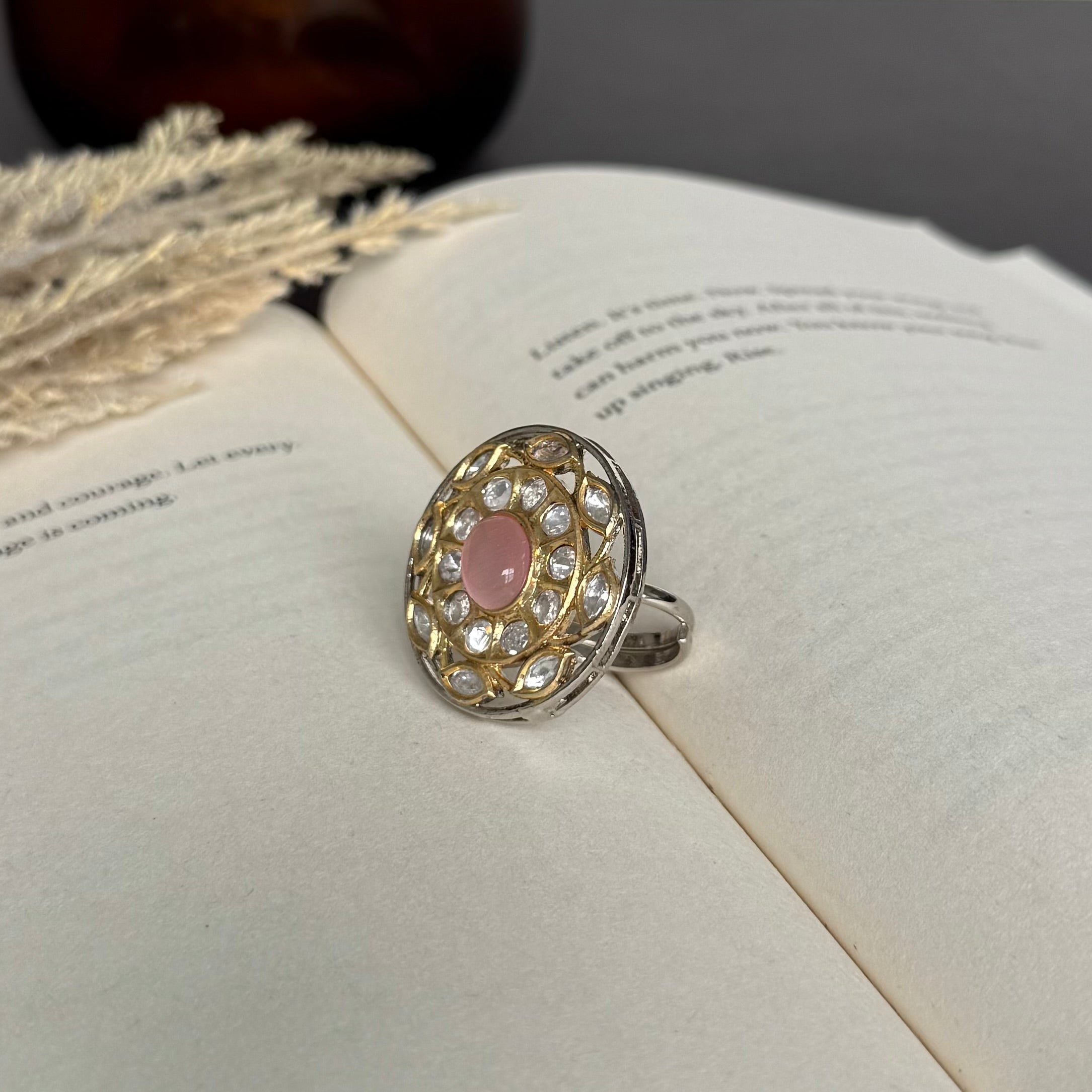 VARJ051-Polki Ring