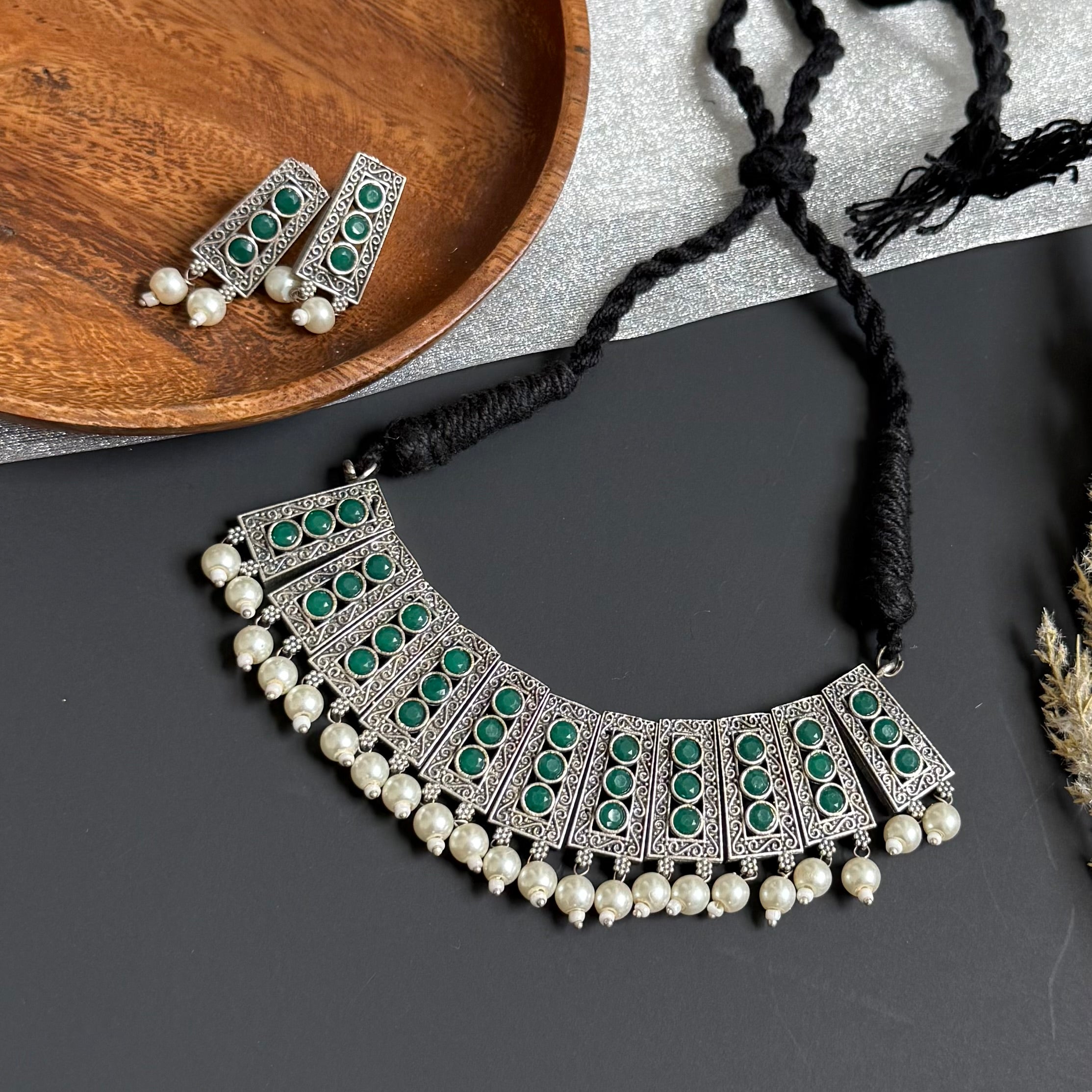 Rishi Stone look Necklace