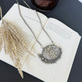 German Silver Pendent Necklacce