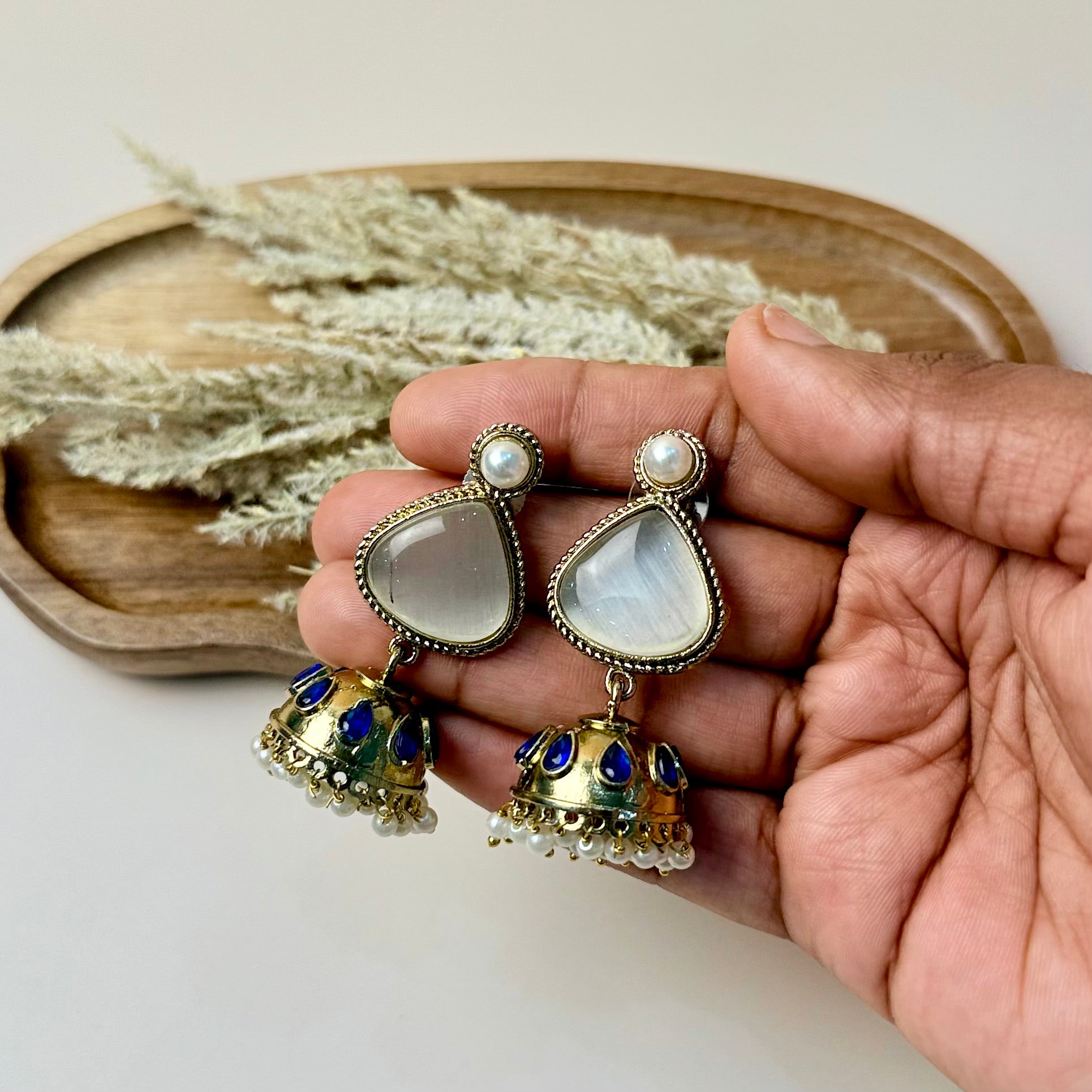 Stone Jhumka