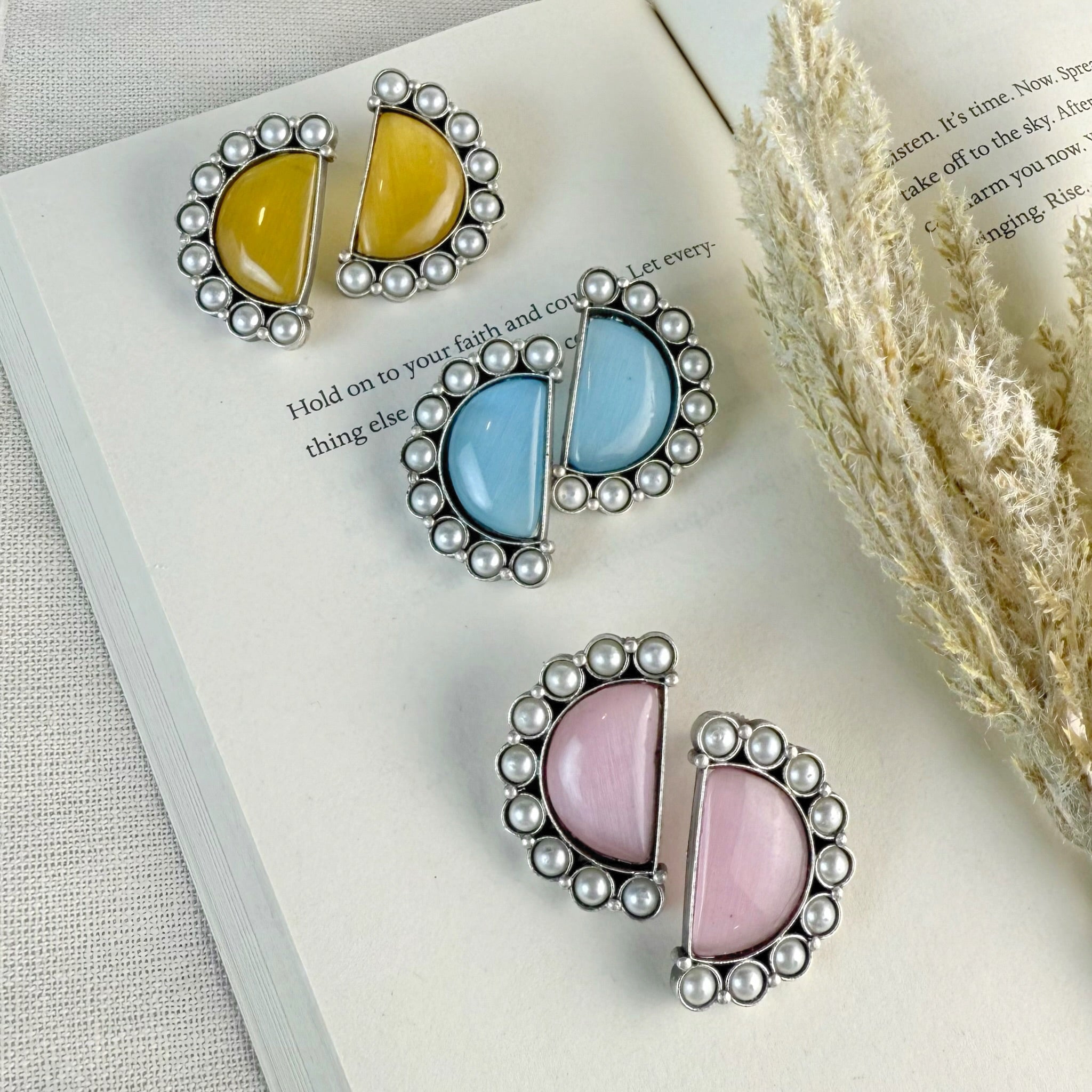 Half moon Earrings
