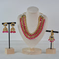 VARJ050-Kundan Like necklace