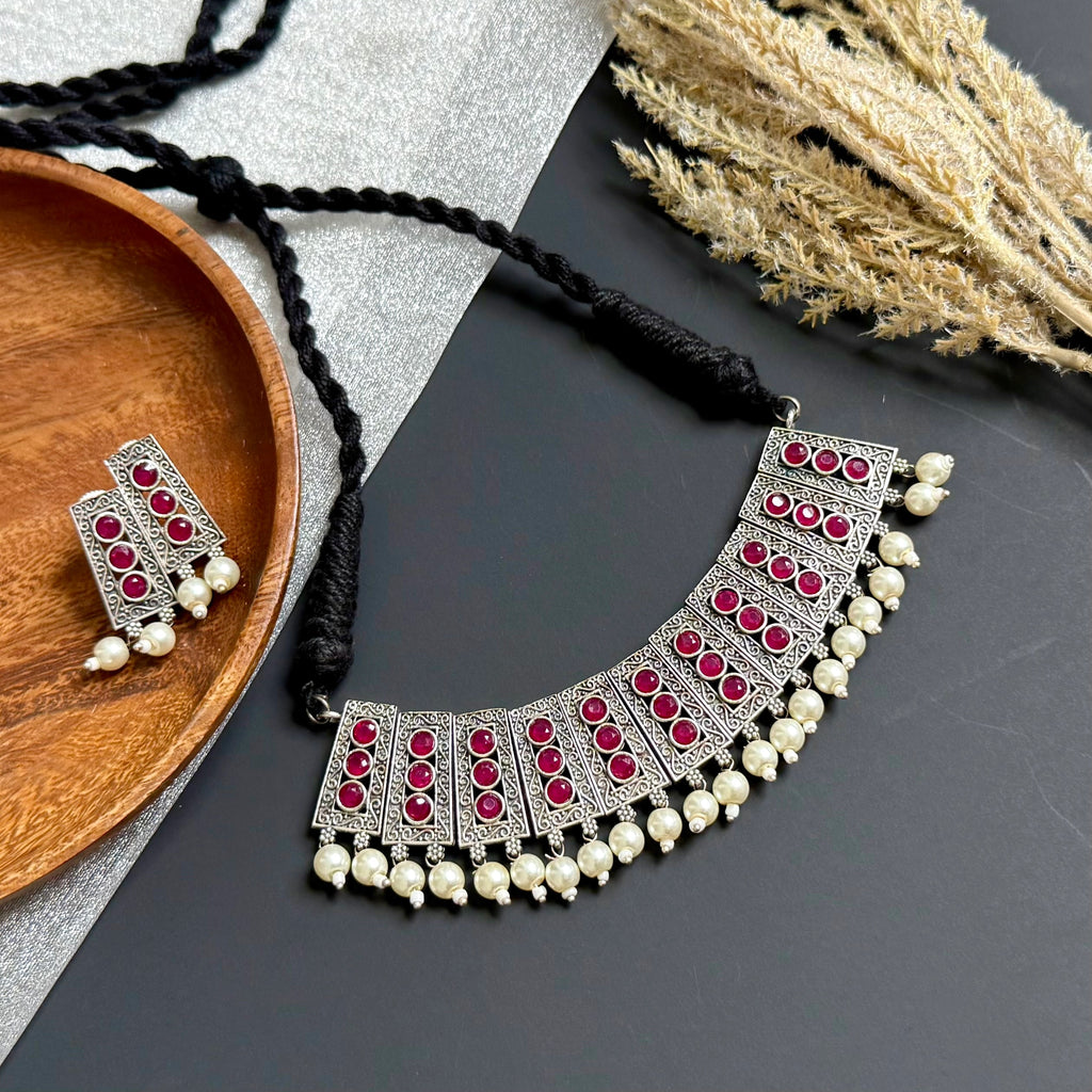 Rishi Stone look Necklace