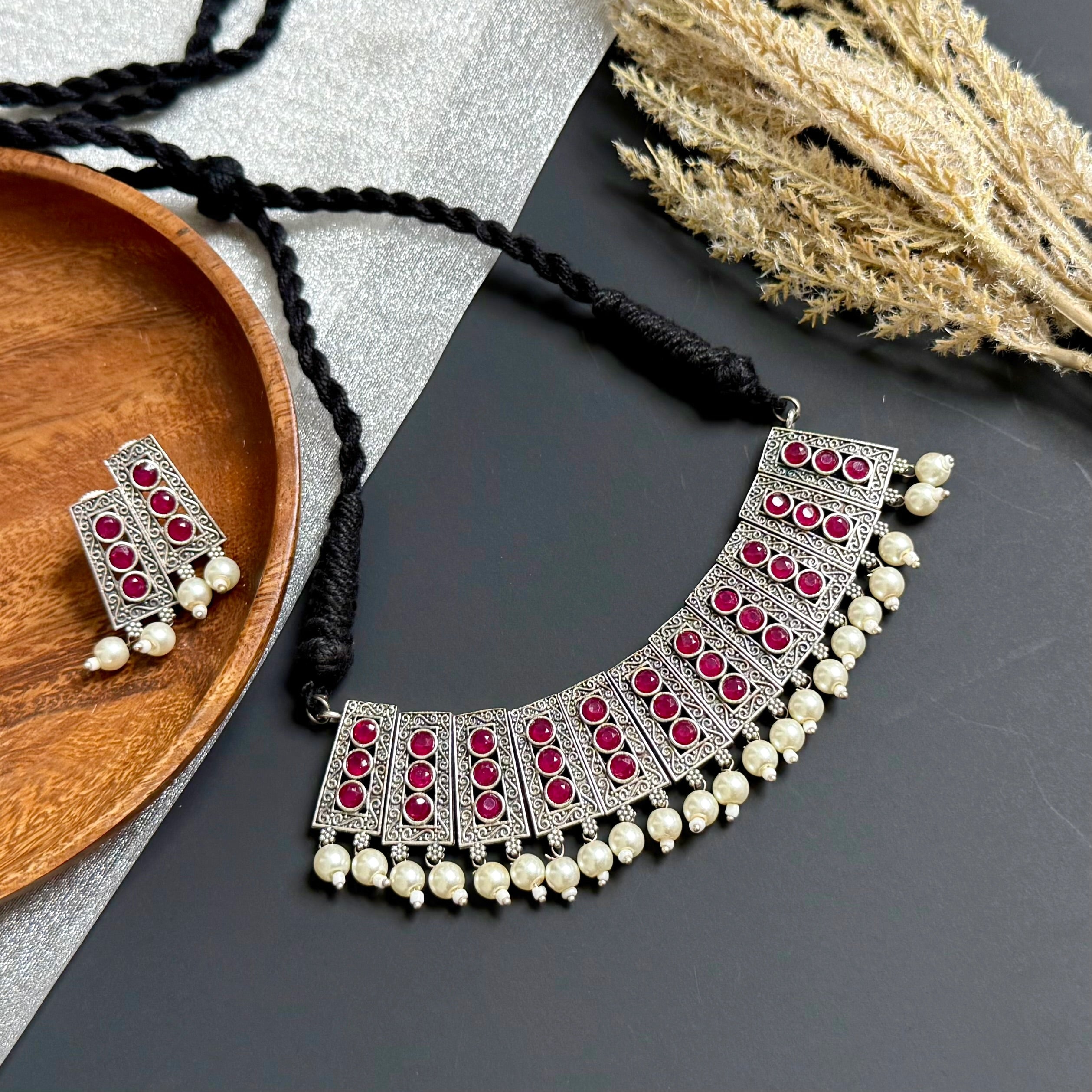 Rishi Stone look Necklace