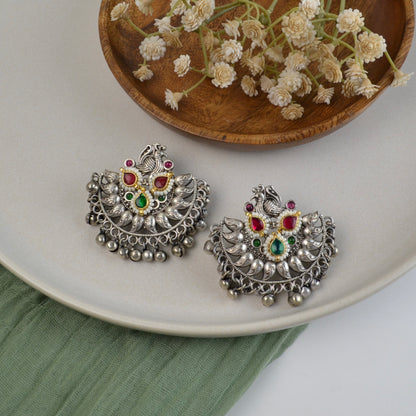 Amaya Chandbali with Kundan