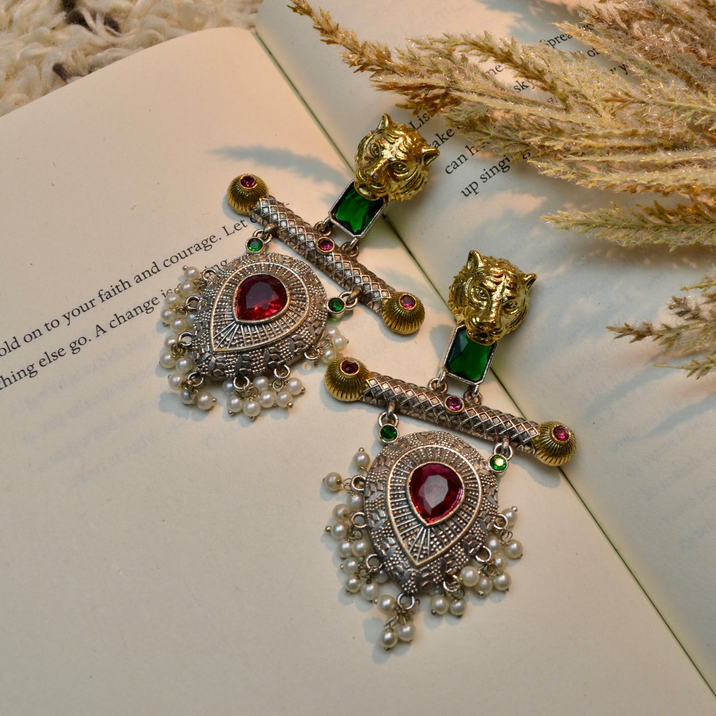 VJ4067-Sabyasachi Inspired Earrings