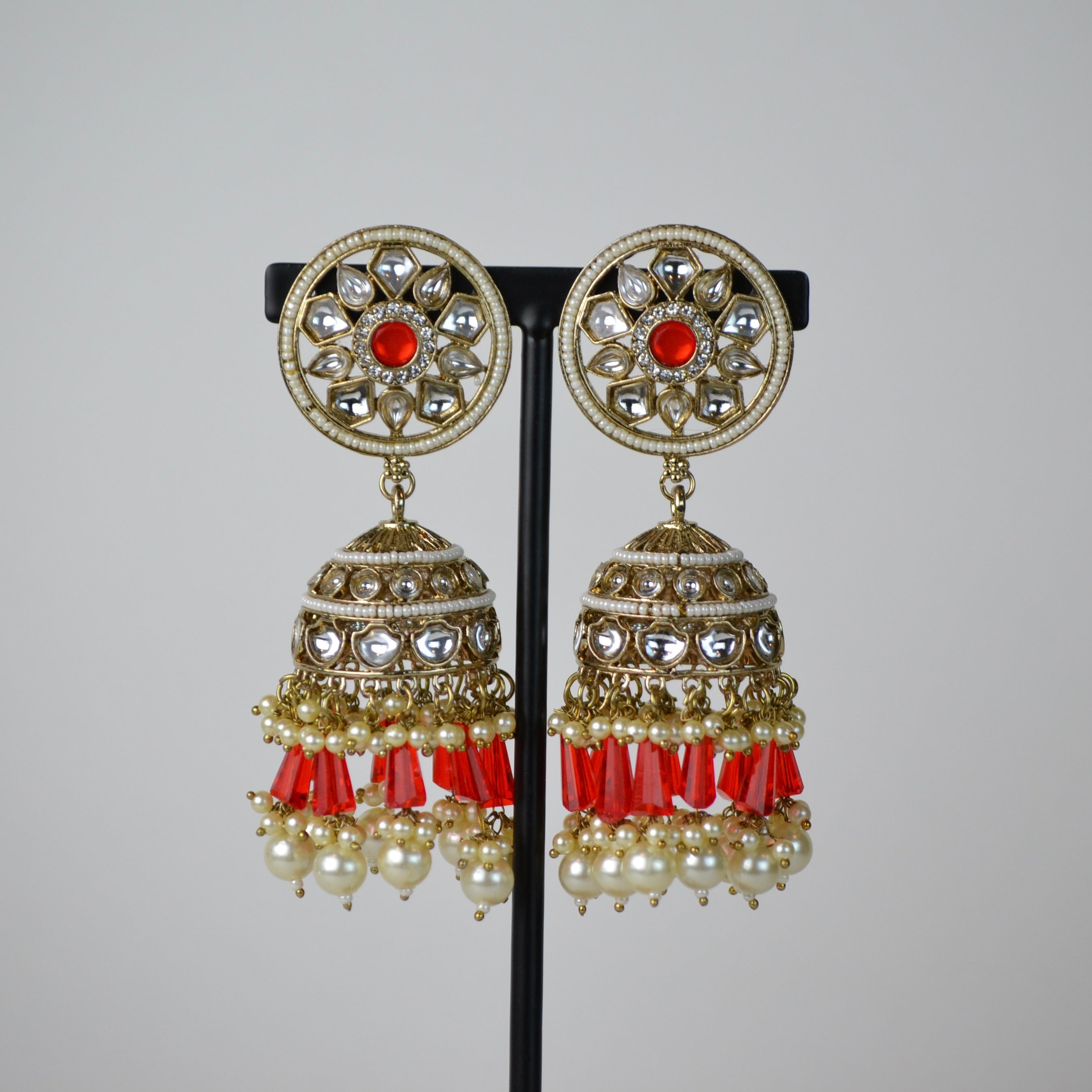 VARJ002-Polki Jhumkas