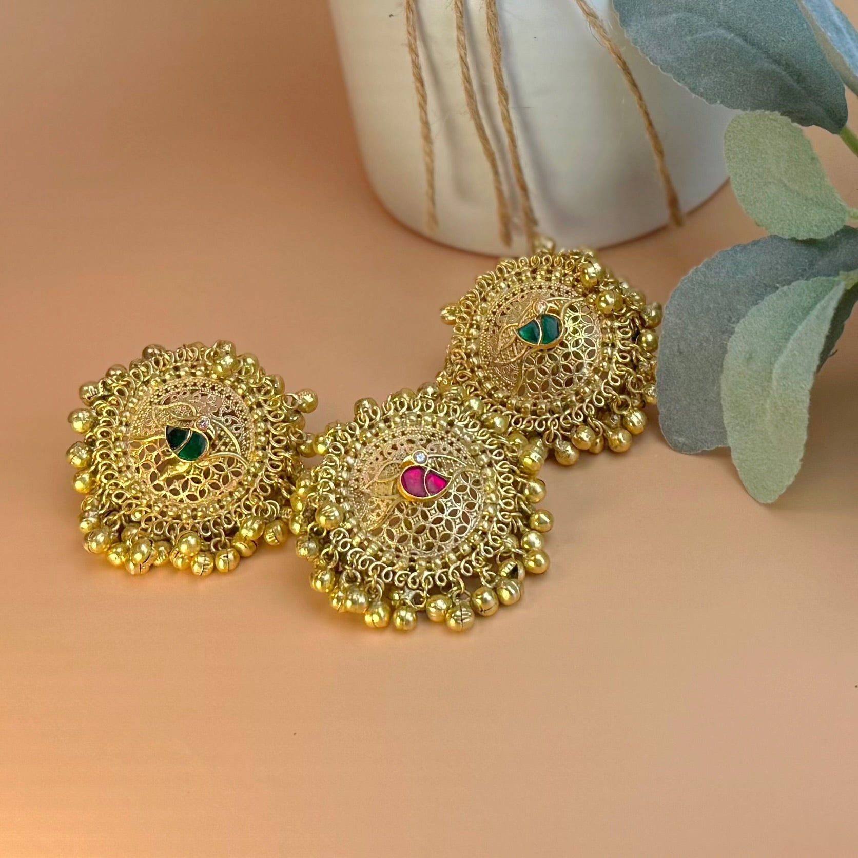 Gold tone ring