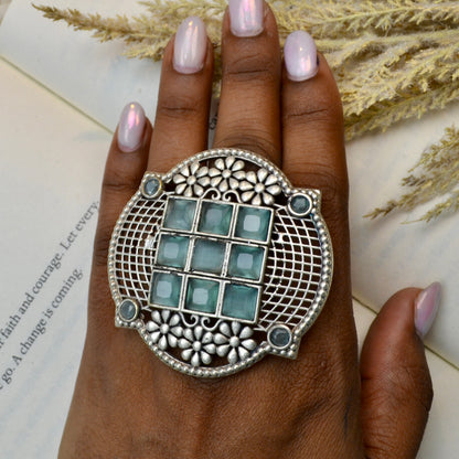 VJR4001-Oversized Stone Ring