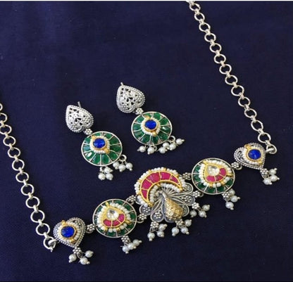 Mayura Fusion Necklace Set