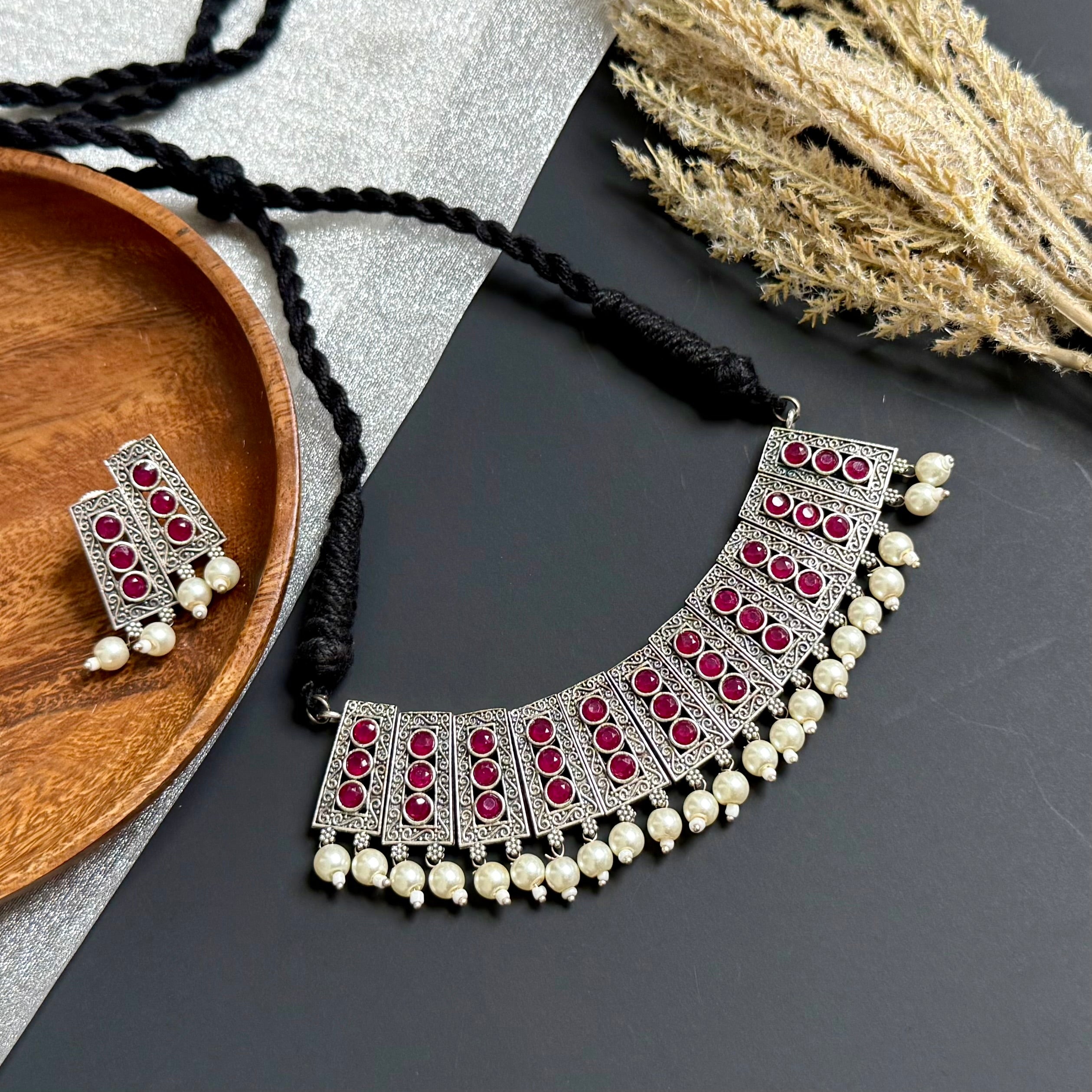 Rishi Stone look Necklace