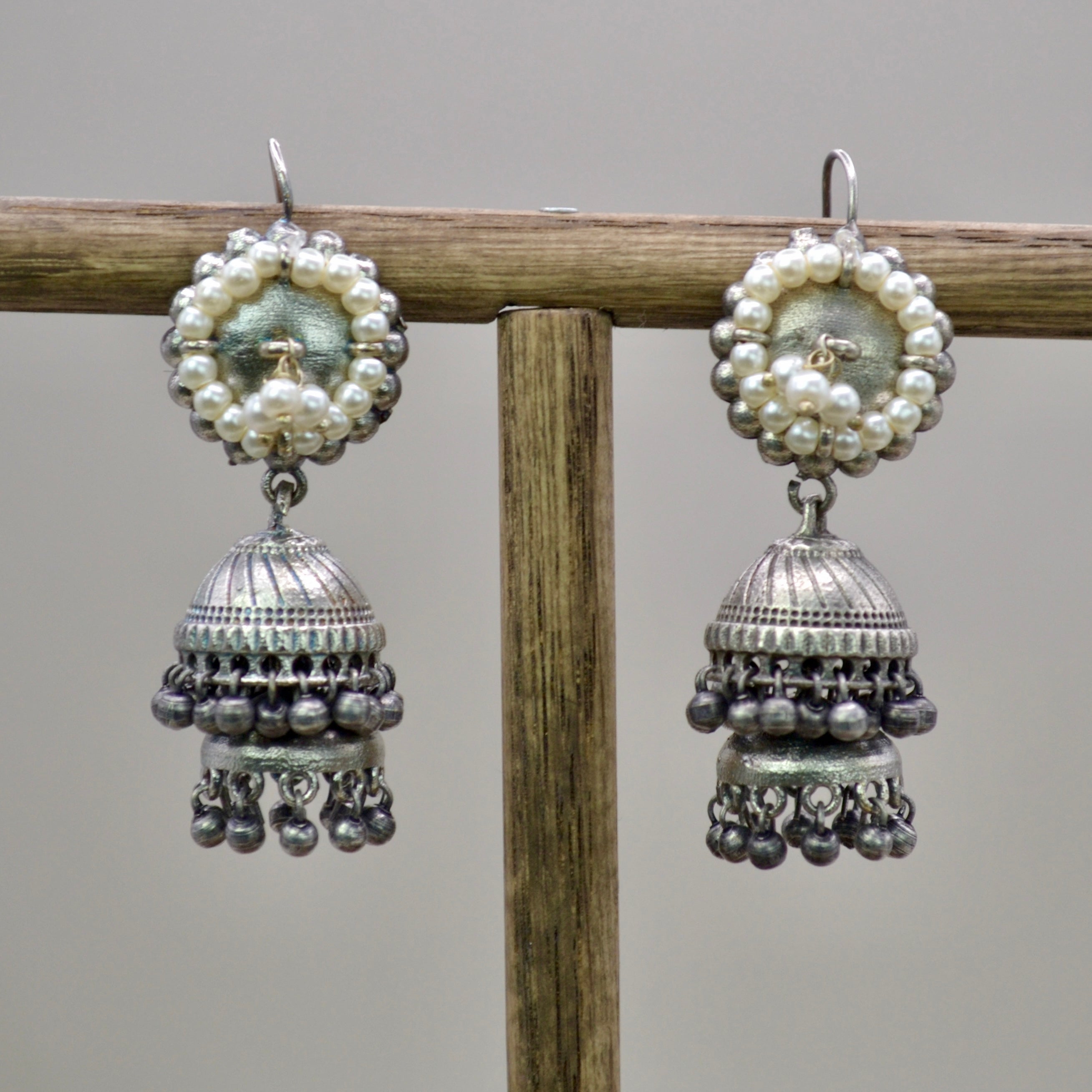 VJ4090-Small 2 Layer Jhumki