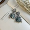Inkari Stone bird Earring