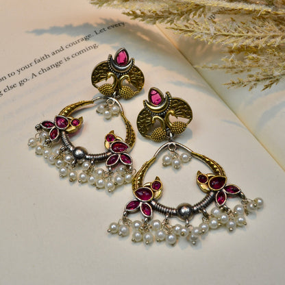 VJ4034-Boho Kundan Earring