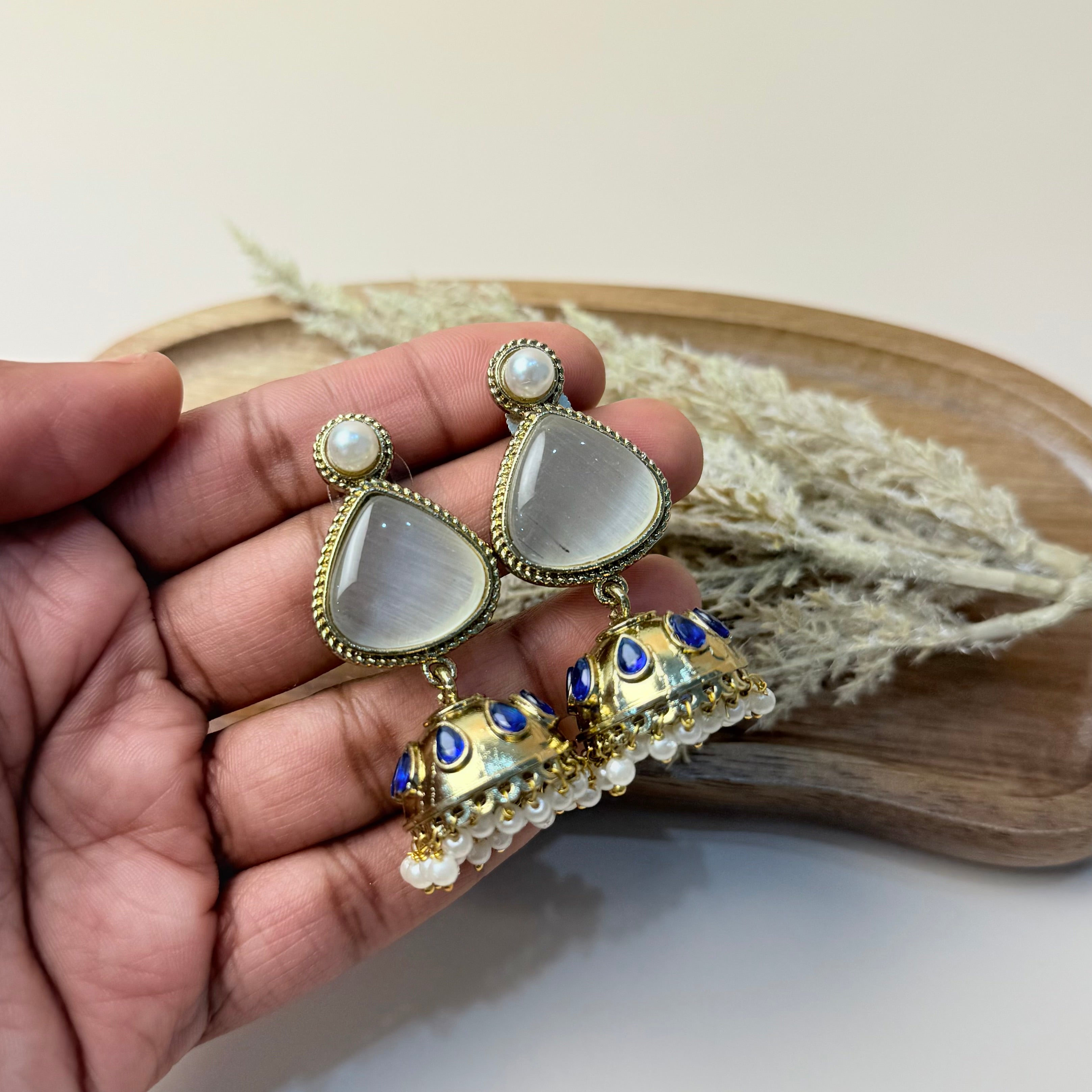Stone Jhumka