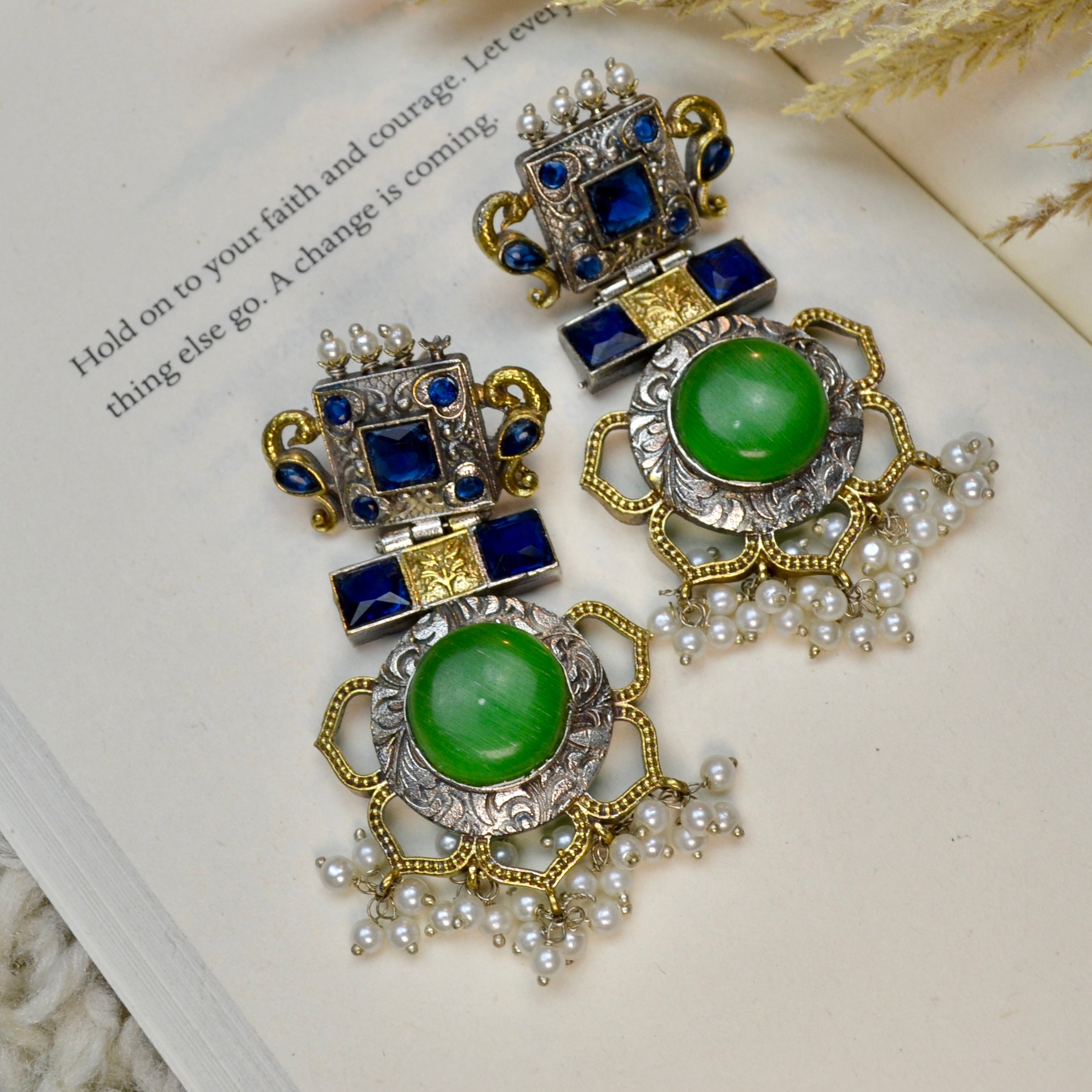 VJ4070-Monalisa Stone Earrings