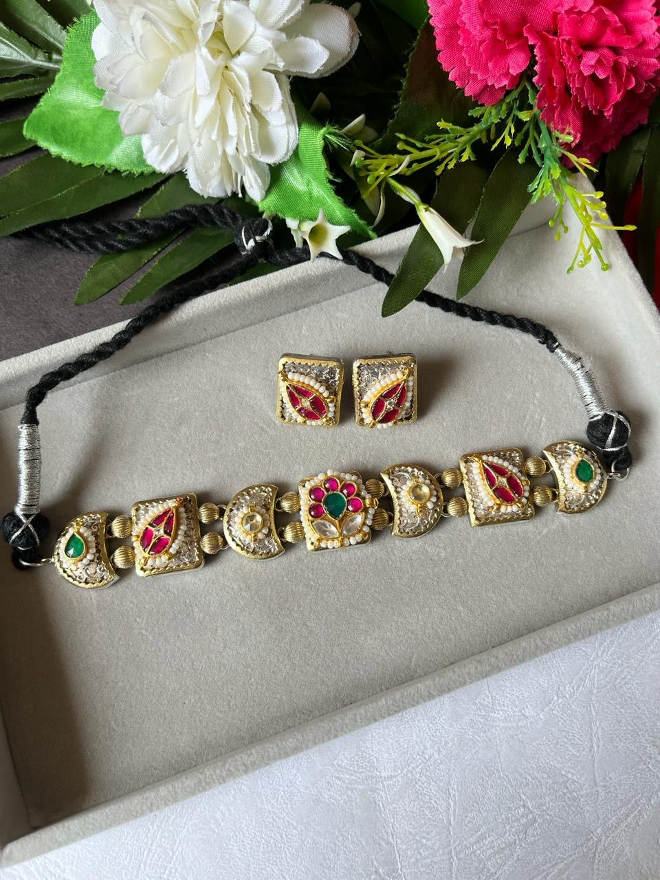 Kashish Kundan fusion Necklace