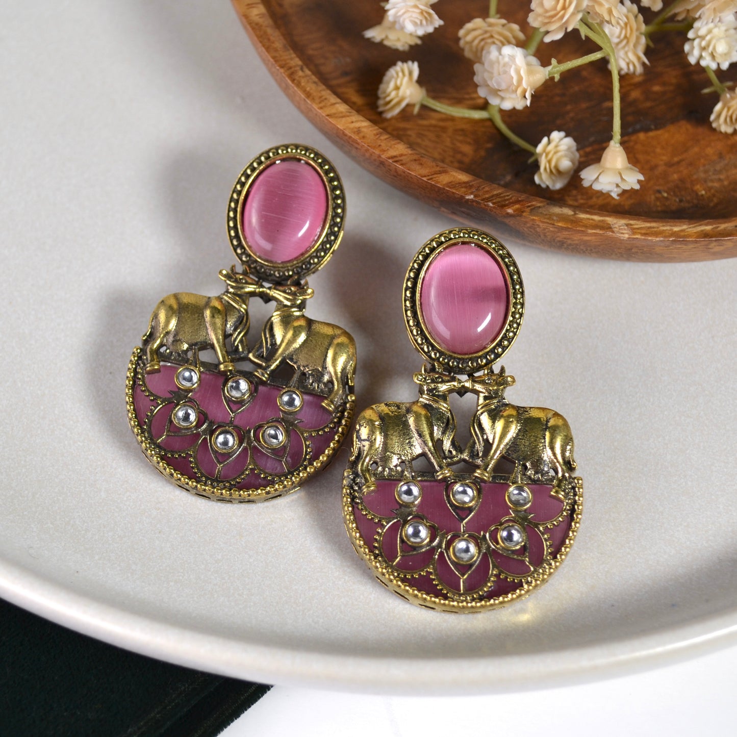 VARJ068-Nandi Earring