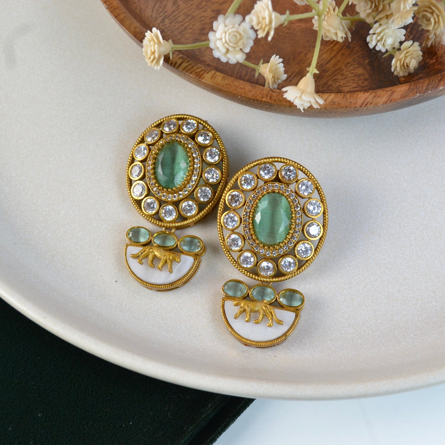 VARJ070-Sabyasachi Inspired Earrings