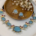 Bird Stone Necklace Set